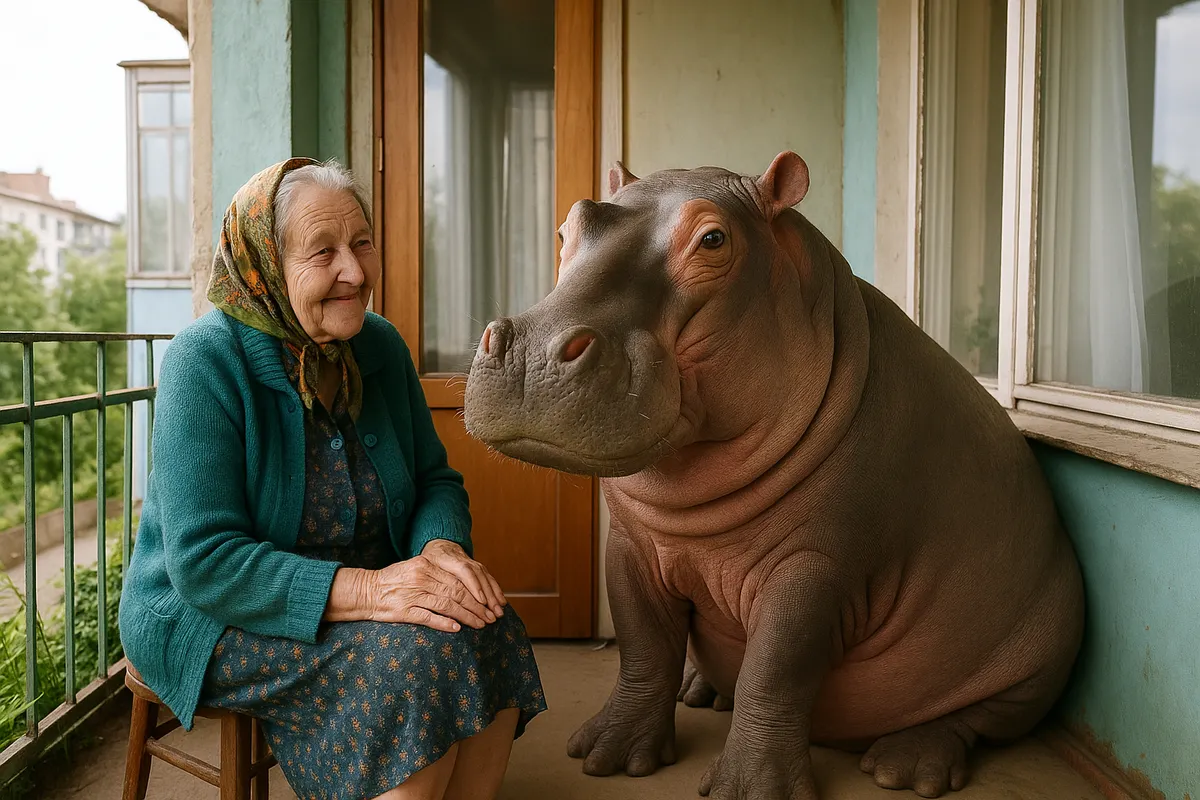 Носорог Серёжа, бегемот Барабулька и Гуля